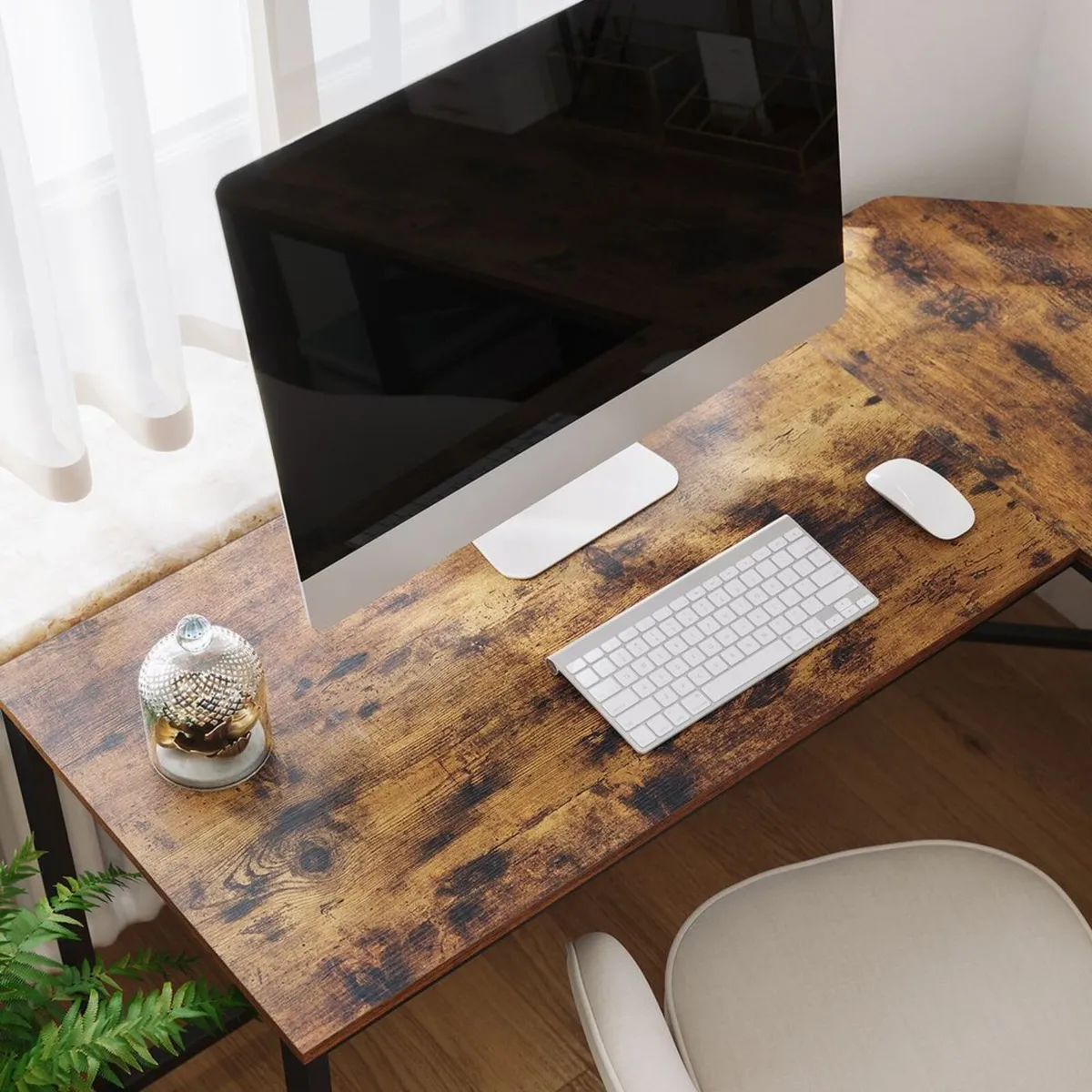 Industrial Corner Home Office Desk - FREE P&P - Image 2