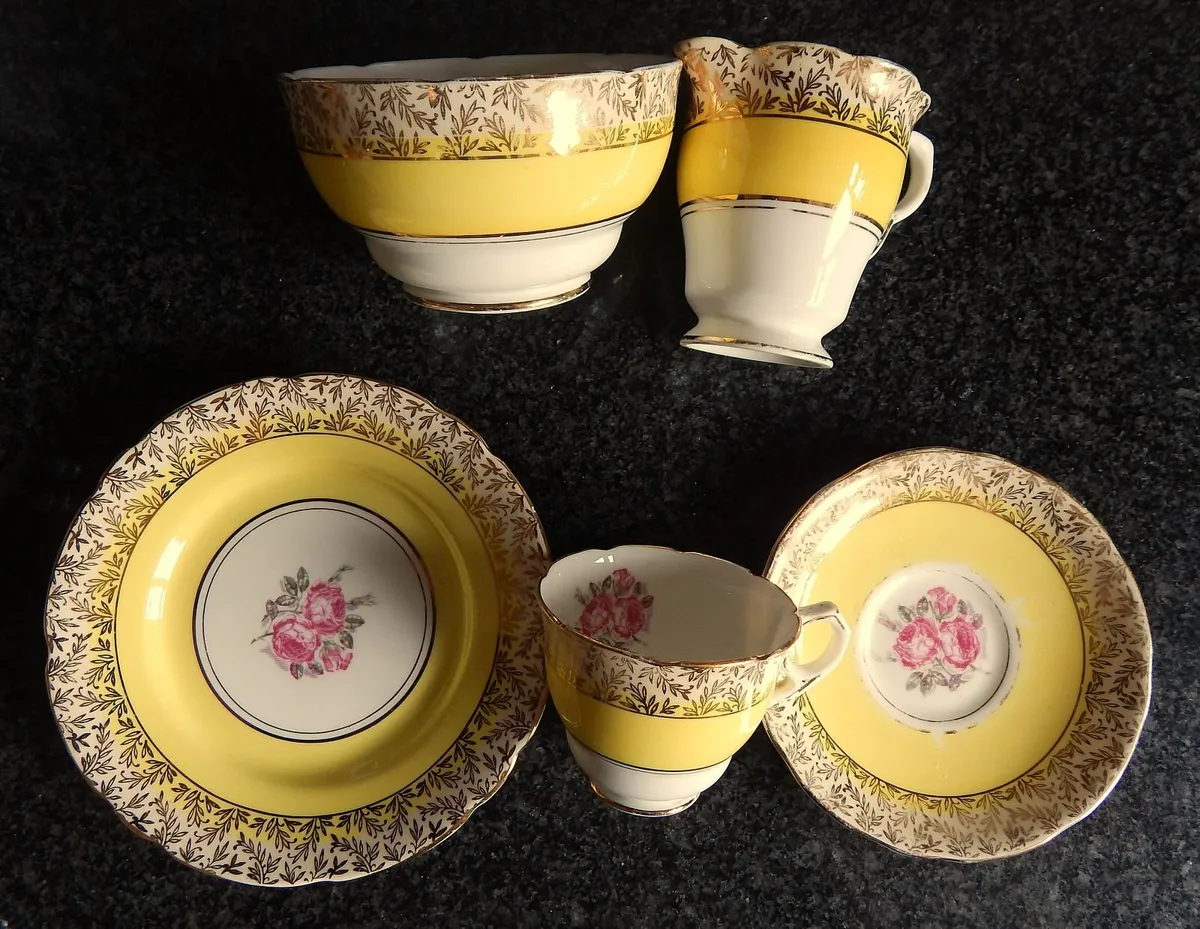 Selection of 14 Pieces Royal Stafford Bone China - Image 4