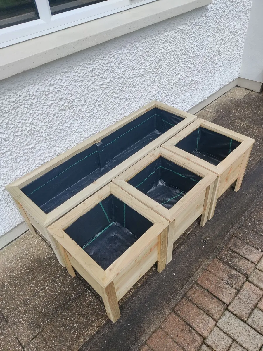 Wooden Planters - Image 4