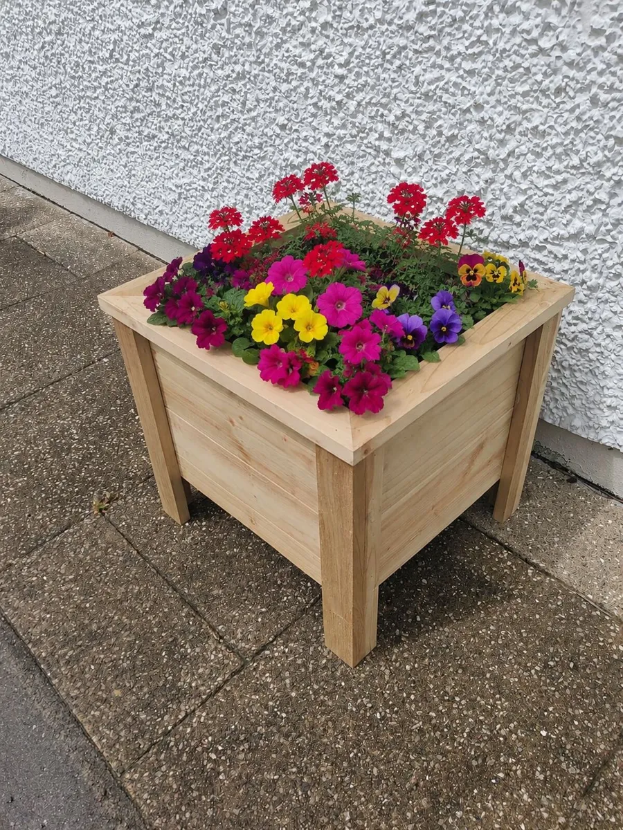 Wooden Planters - Image 1