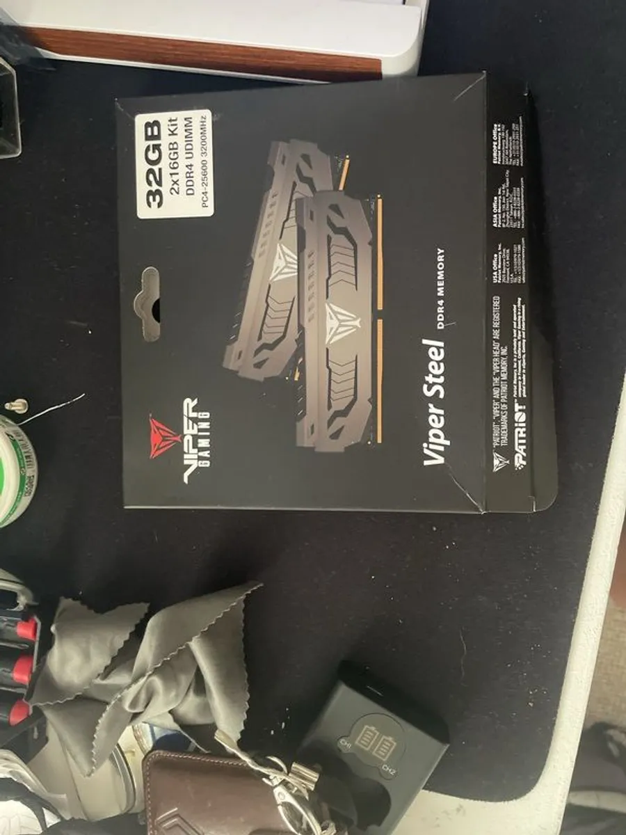 DDR4 32GB Patriot Viper Steel PC4-25600 - Image 1
