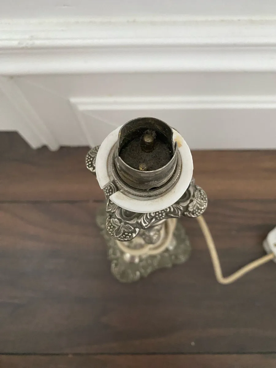 Victorian candlestick lamp base - Image 2