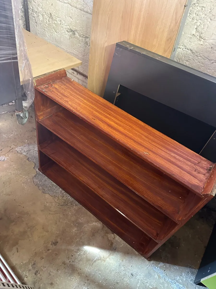 Hard wood Hall table - Image 1