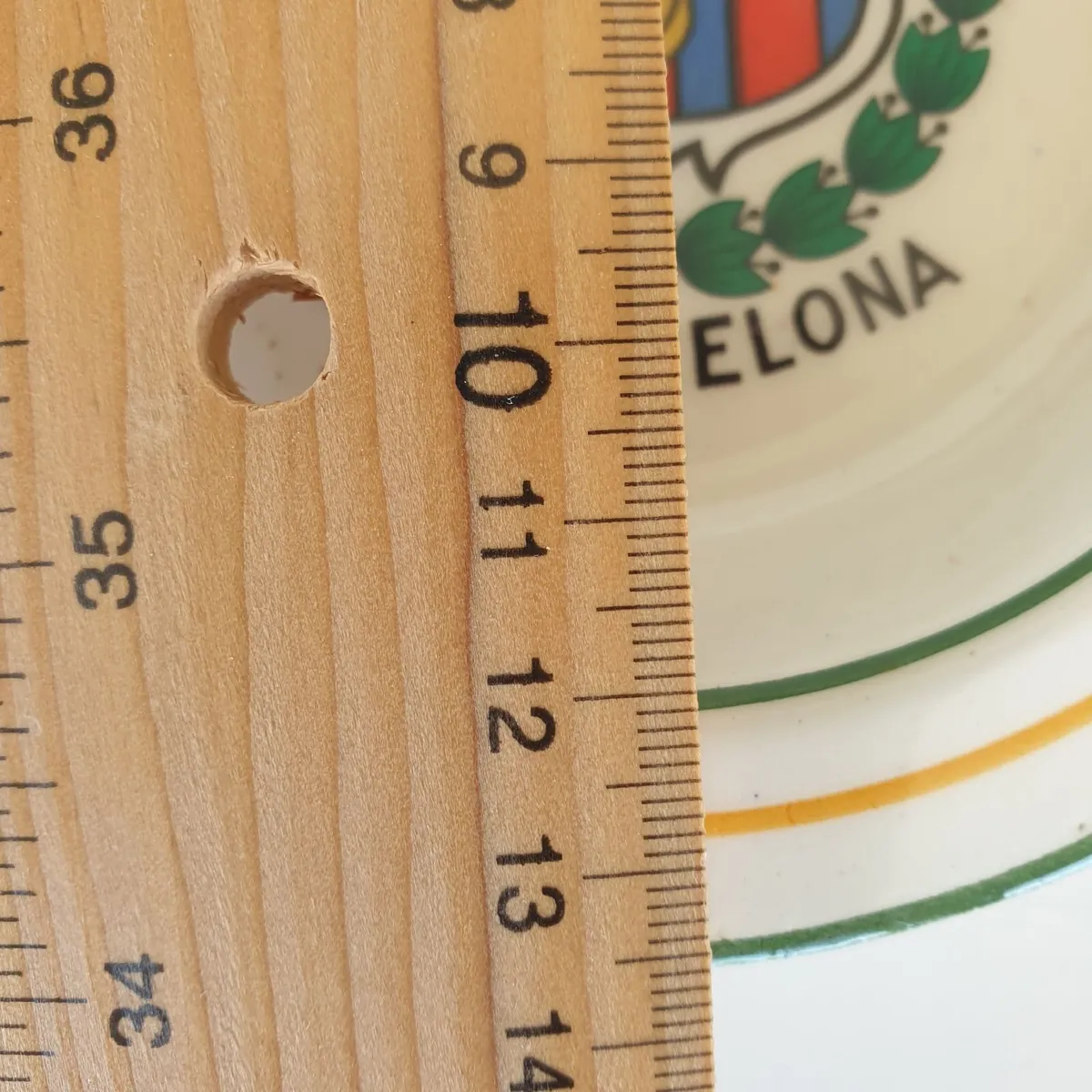 FC Barcelona ceramic ashtray vintage - Image 4