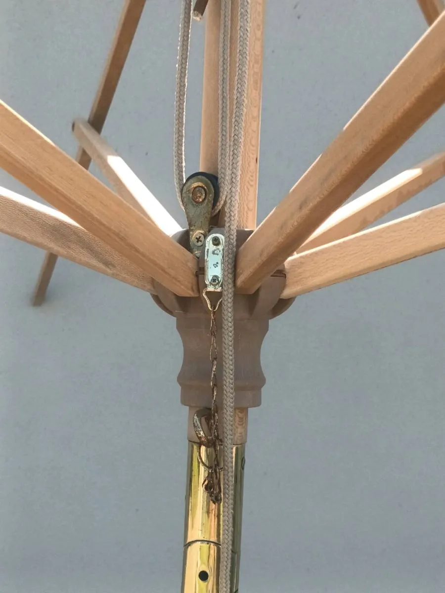 Wooden parrosol stand - Image 1