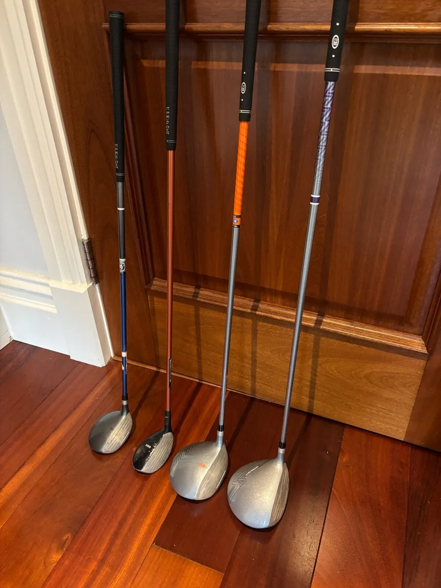 Kids Junior golf clubs various Driver 3wood hybrid - Image 1