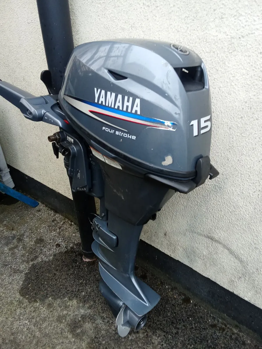 4-stroke outboard YAMAHA-15 hp - Image 3