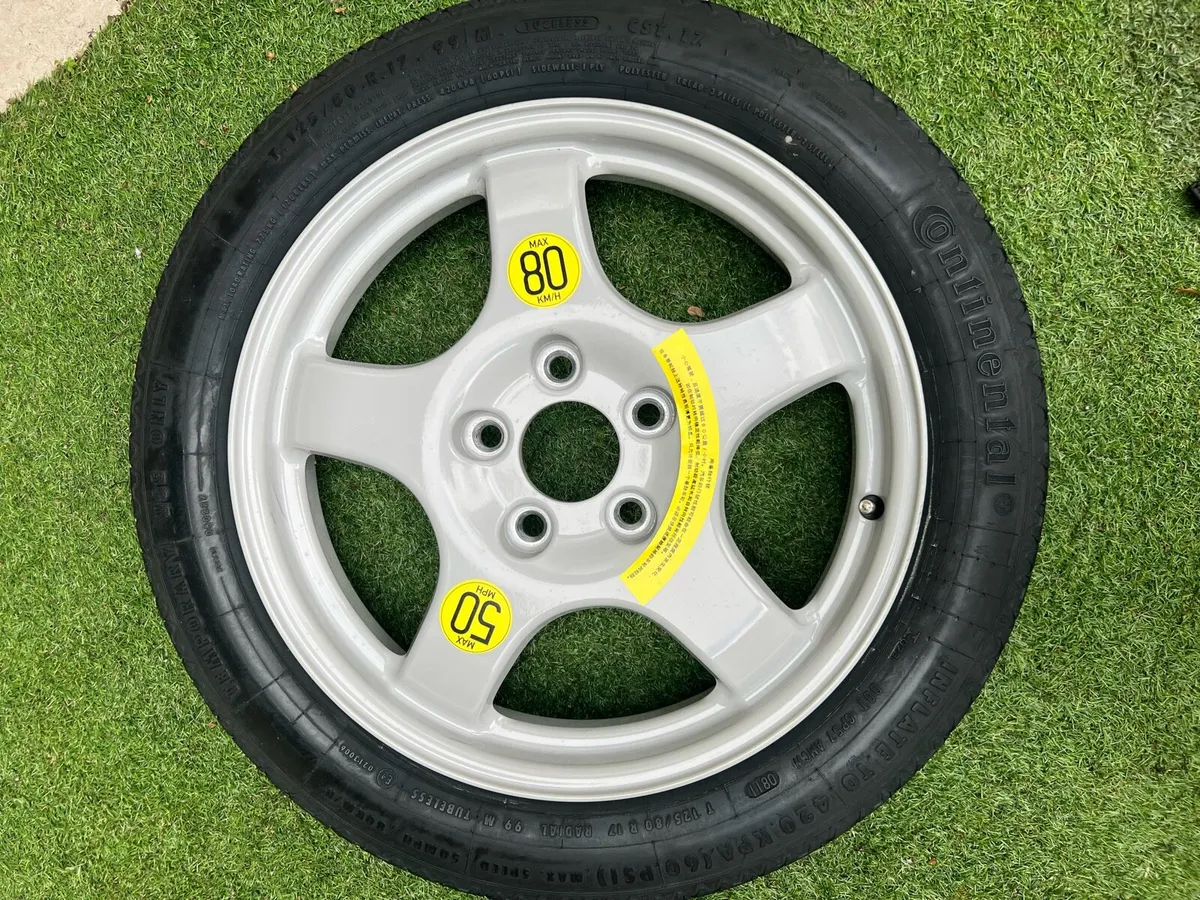 Spare tyre wheel BMW 125 80 R17 -New - Image 1