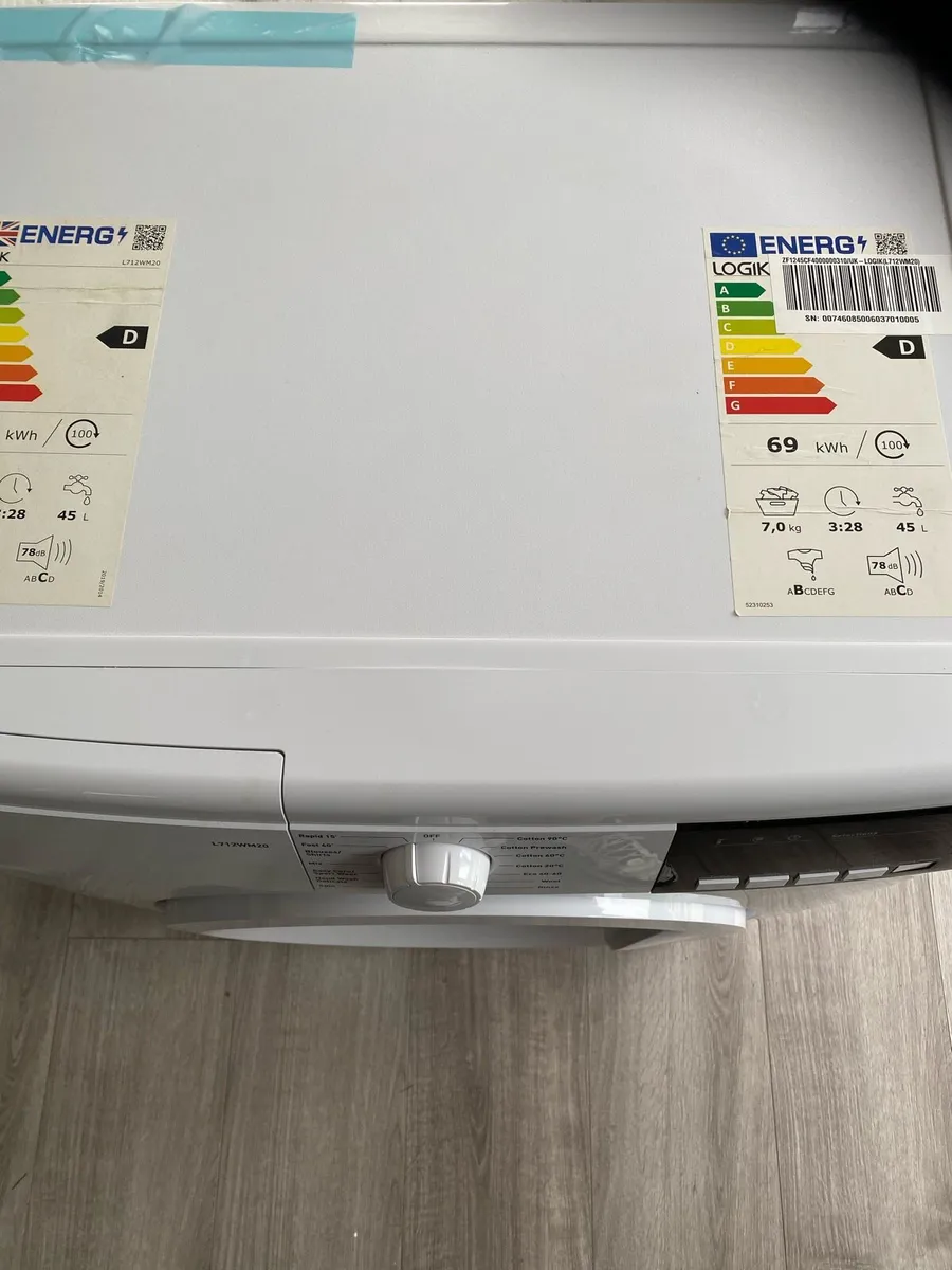 Logic Automatic Washing Machine 7kg - Image 4