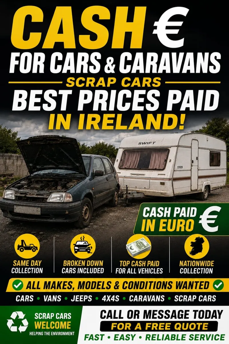 CASH FOR VEHICLES/ SCRAP CARS WANTED