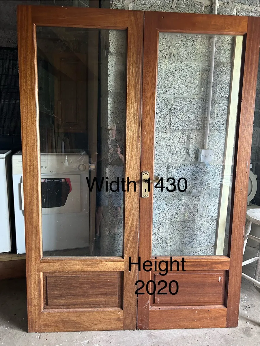 Solid Teak Doors - Image 2