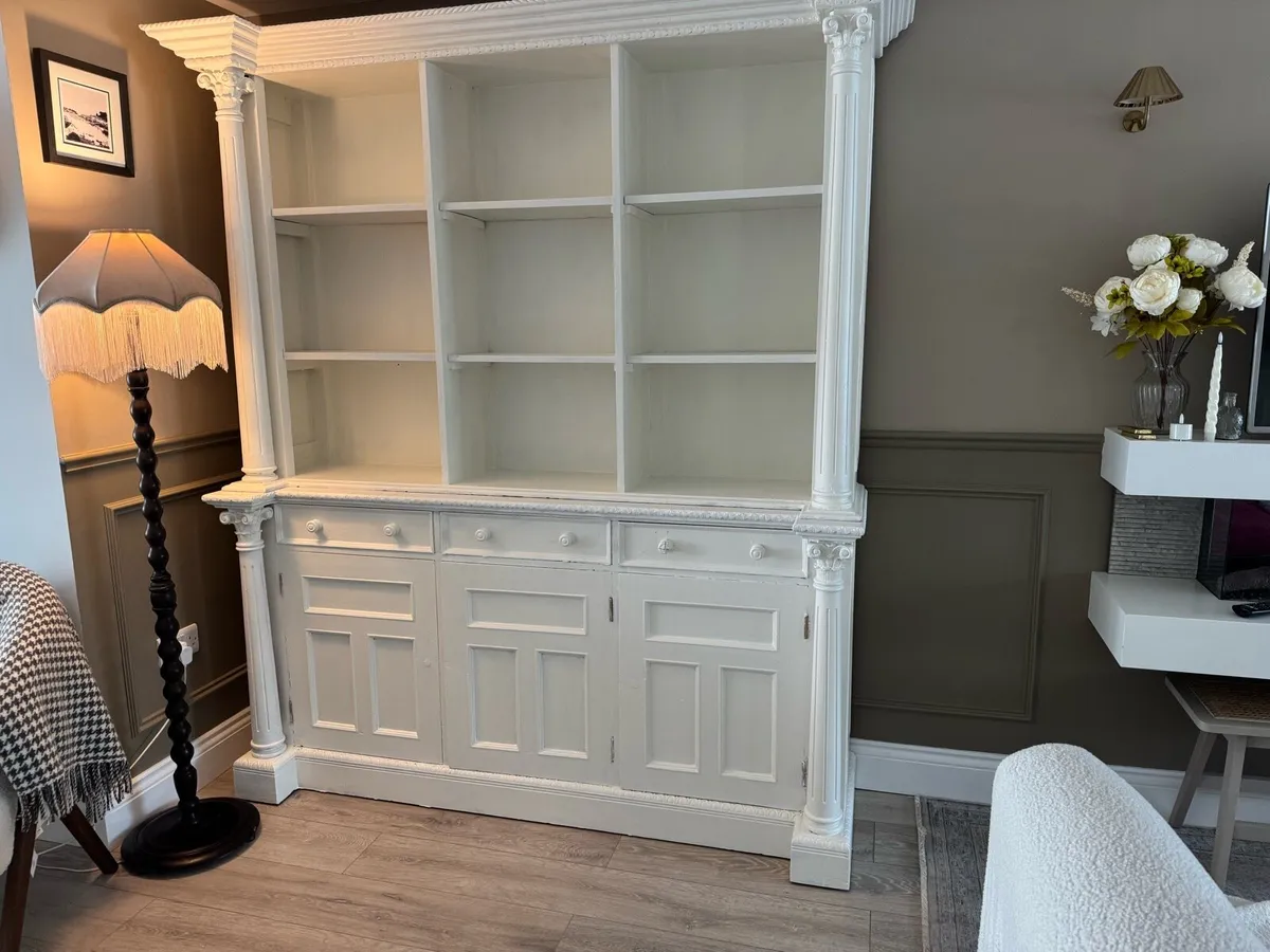 Antique Dresser/ Cabinet/ Bookshelves- Farrow&Ball - Image 2