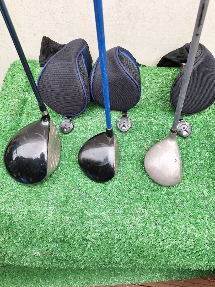 Golf clubs. Ping, full set, bag abd trolley. - Image 4