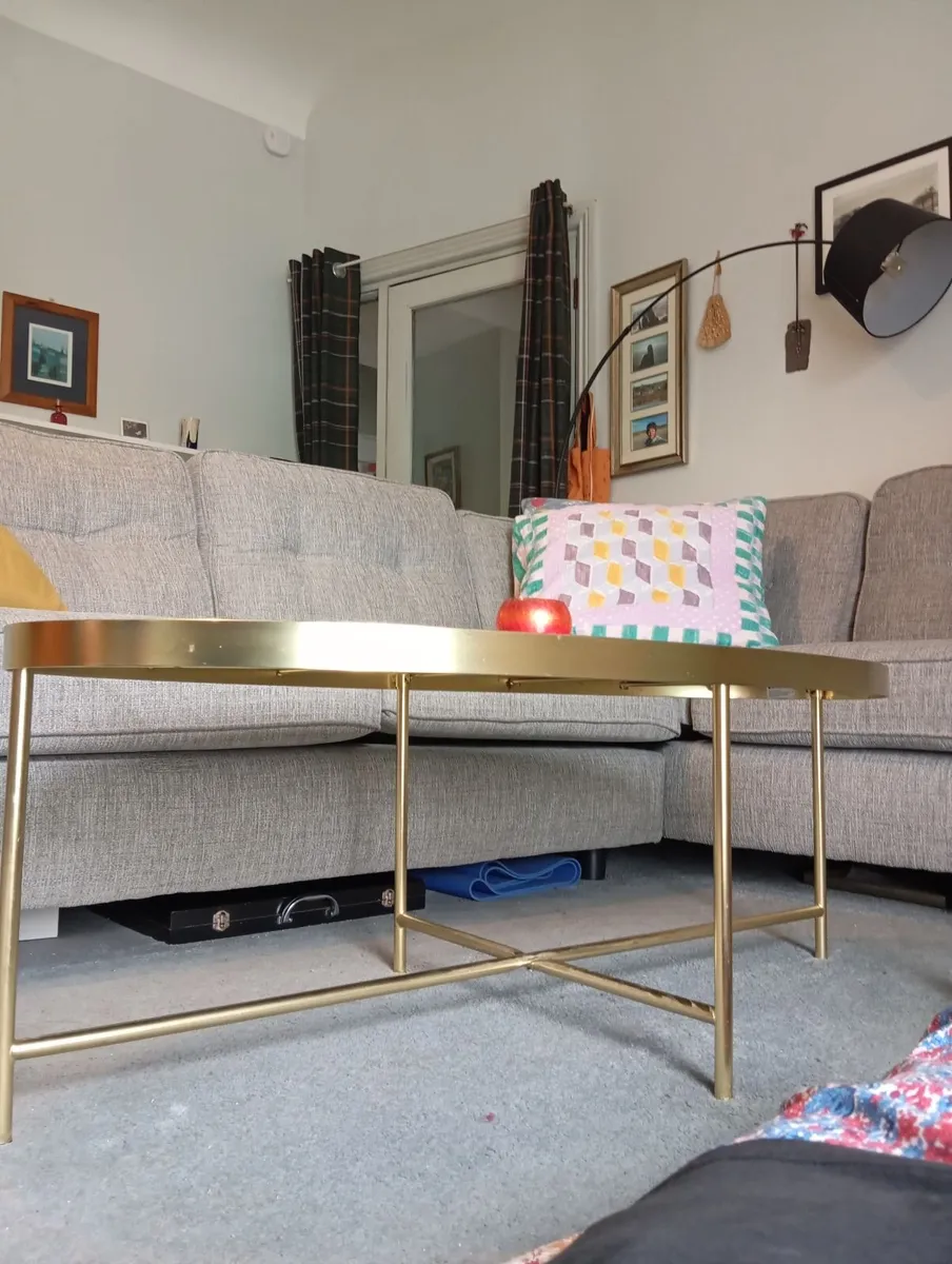 Glass coffee table - Image 4