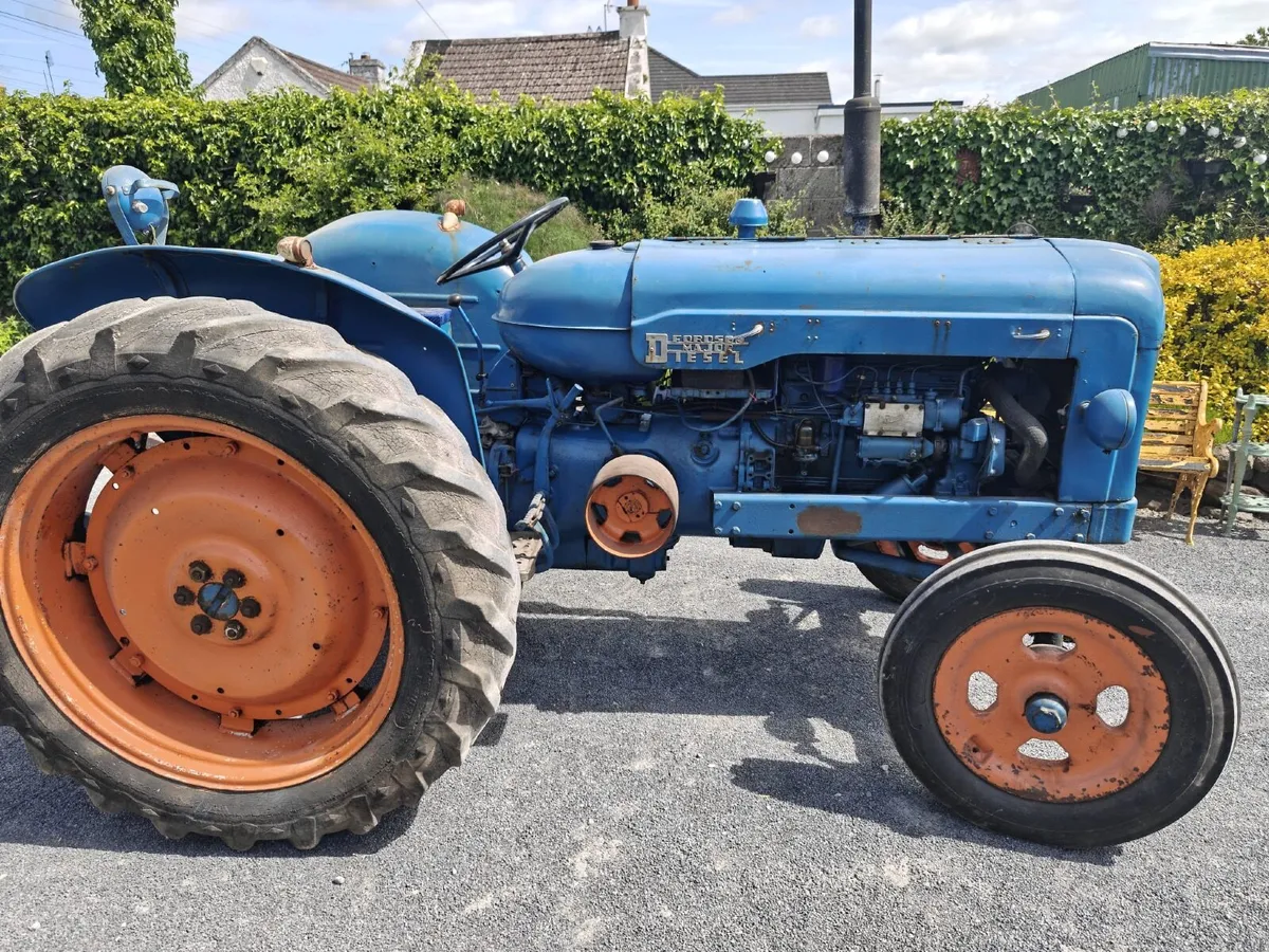 Vintage tractor 1955 Fordson Major - Image 3