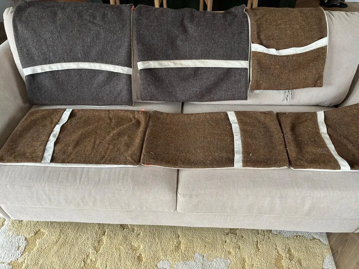 Tweed Wool Cushion Cover - Image 1