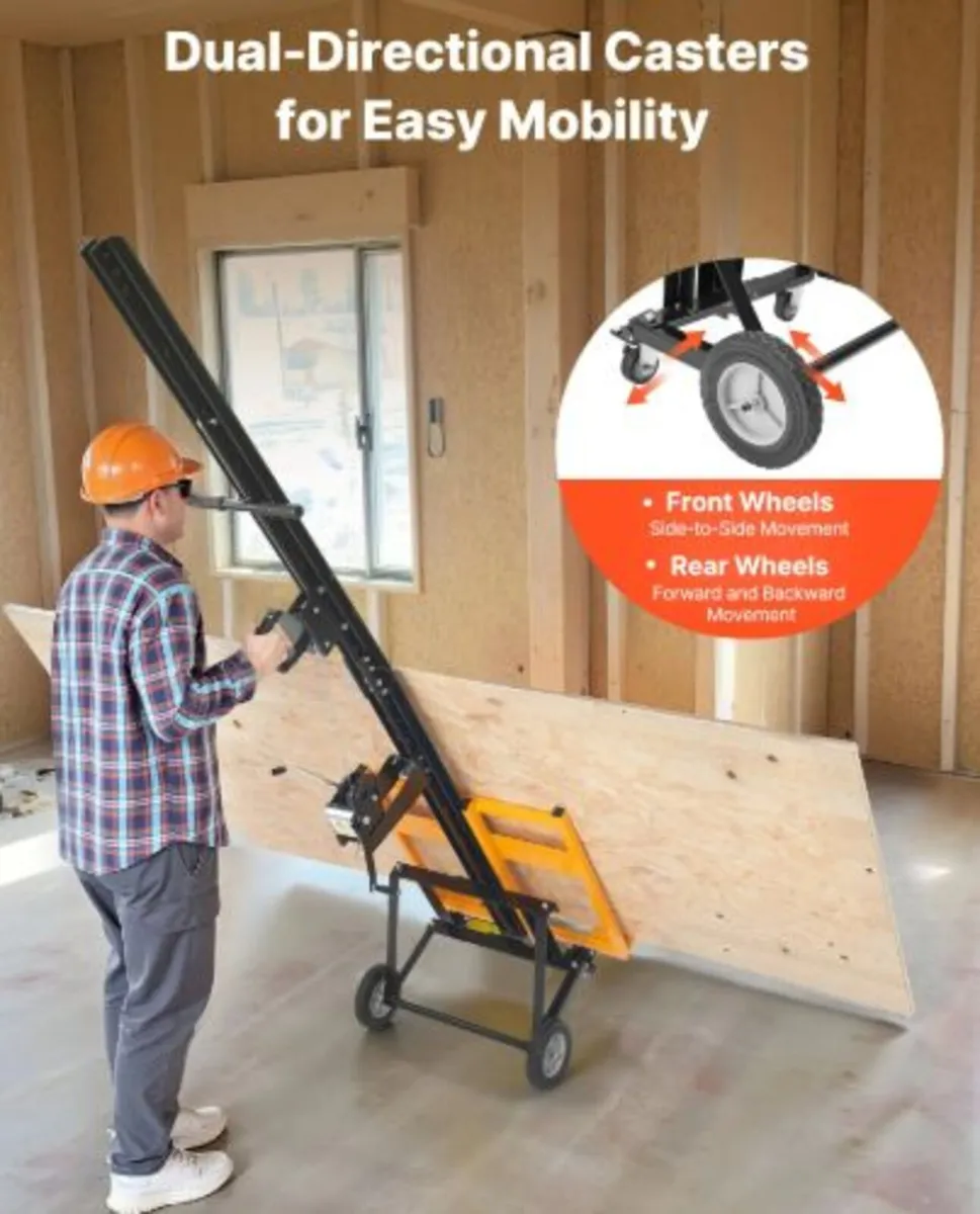 Drywall Lift, Heavy-Duty 68 kg Sheetrock Hoist - Image 3