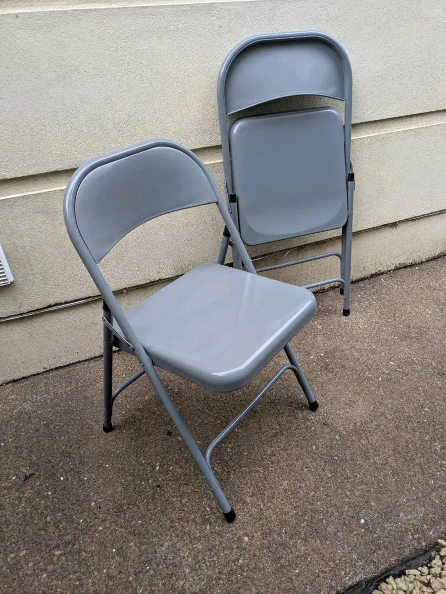 Metal Folding Chair - Image 1