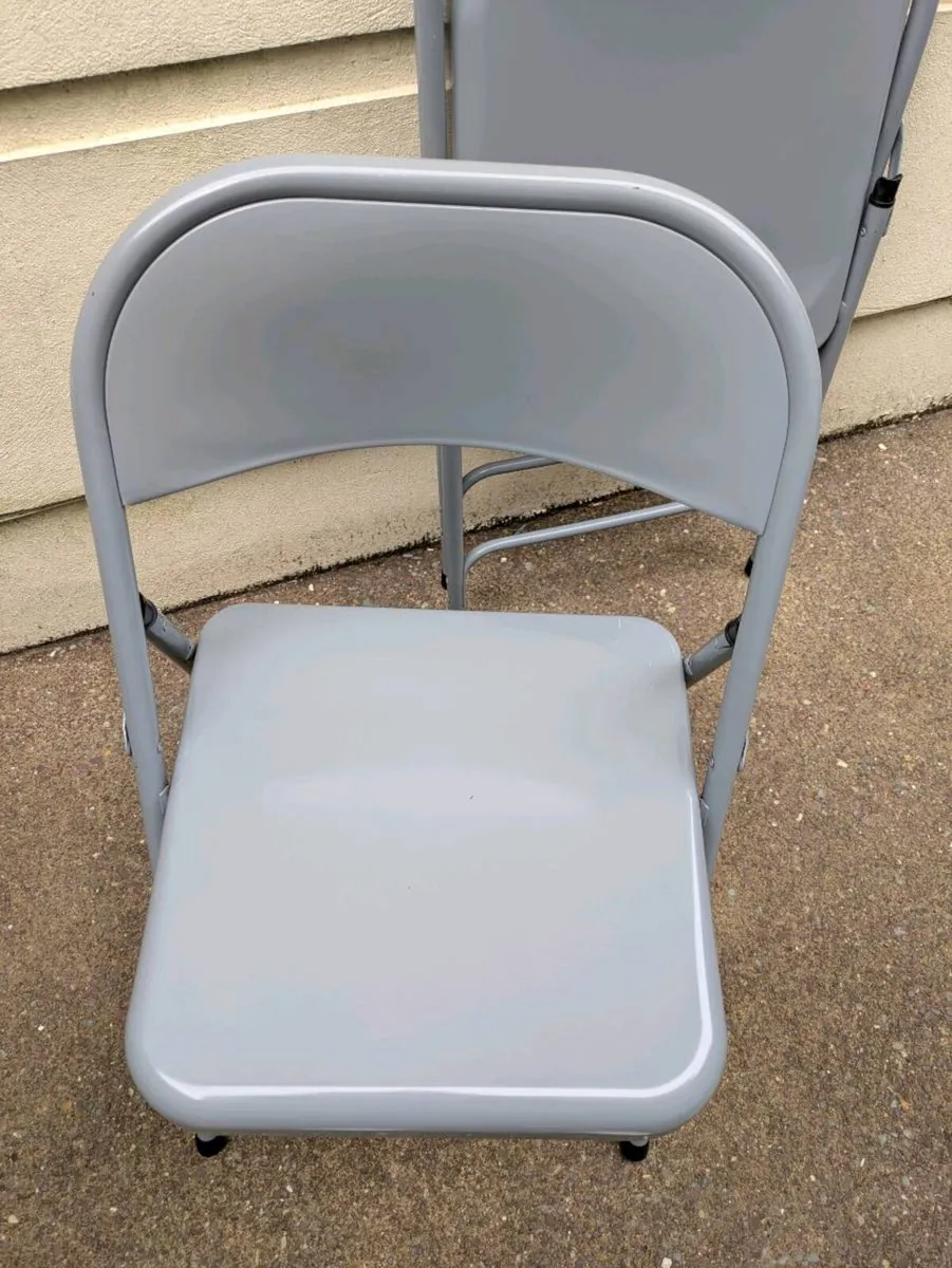 Metal Folding Chair - Image 2