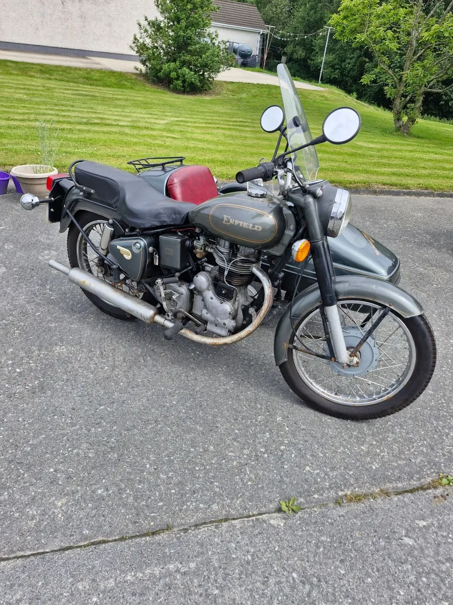 Royal Enfield Bullet 350cc with sidecar - Image 4