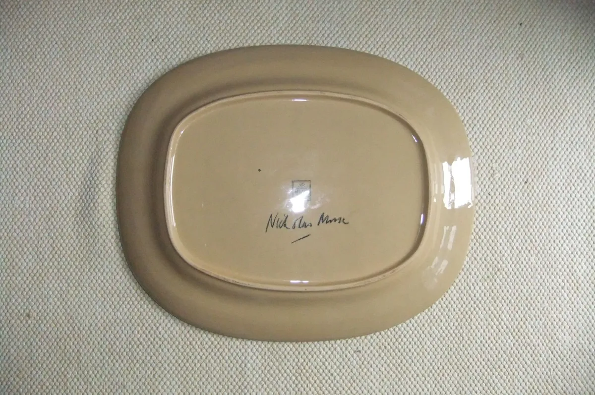 Signed Nicholas Mosse Reindeer Platter - Image 4