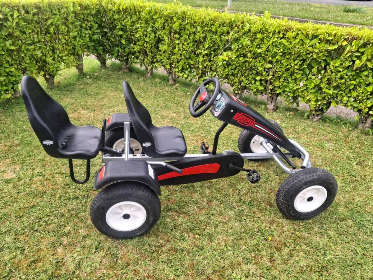 berg extra sport 2 seater go kart plus cover - Image 1