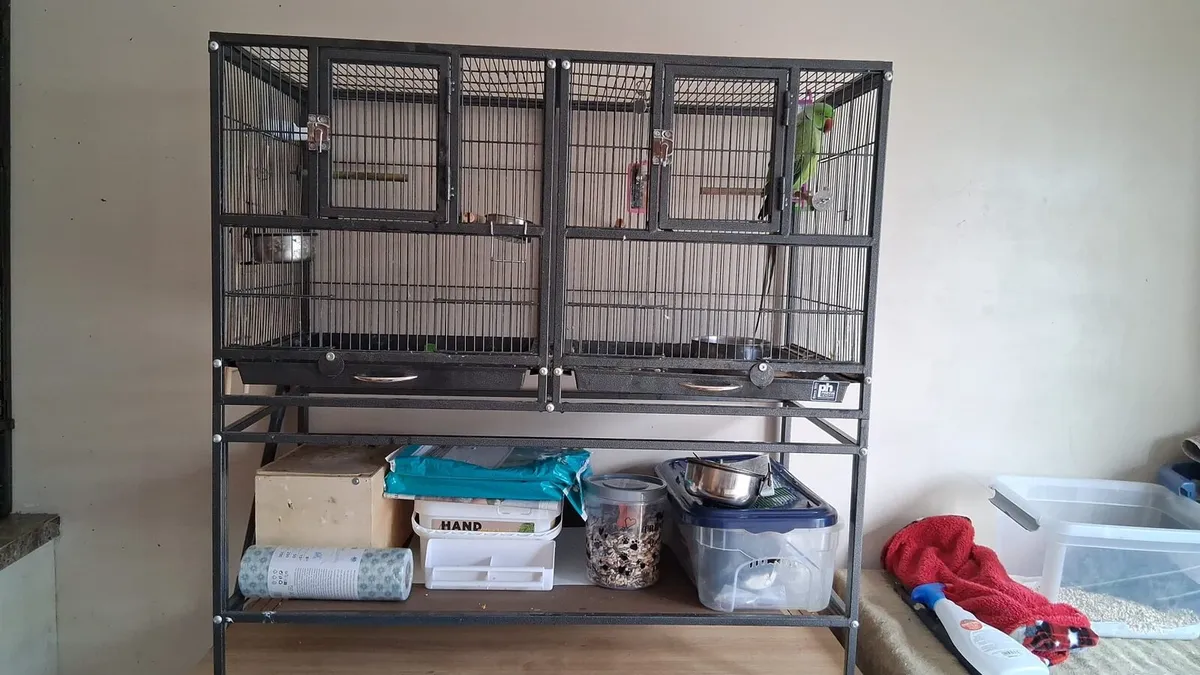 Double breeding  cage - Image 1