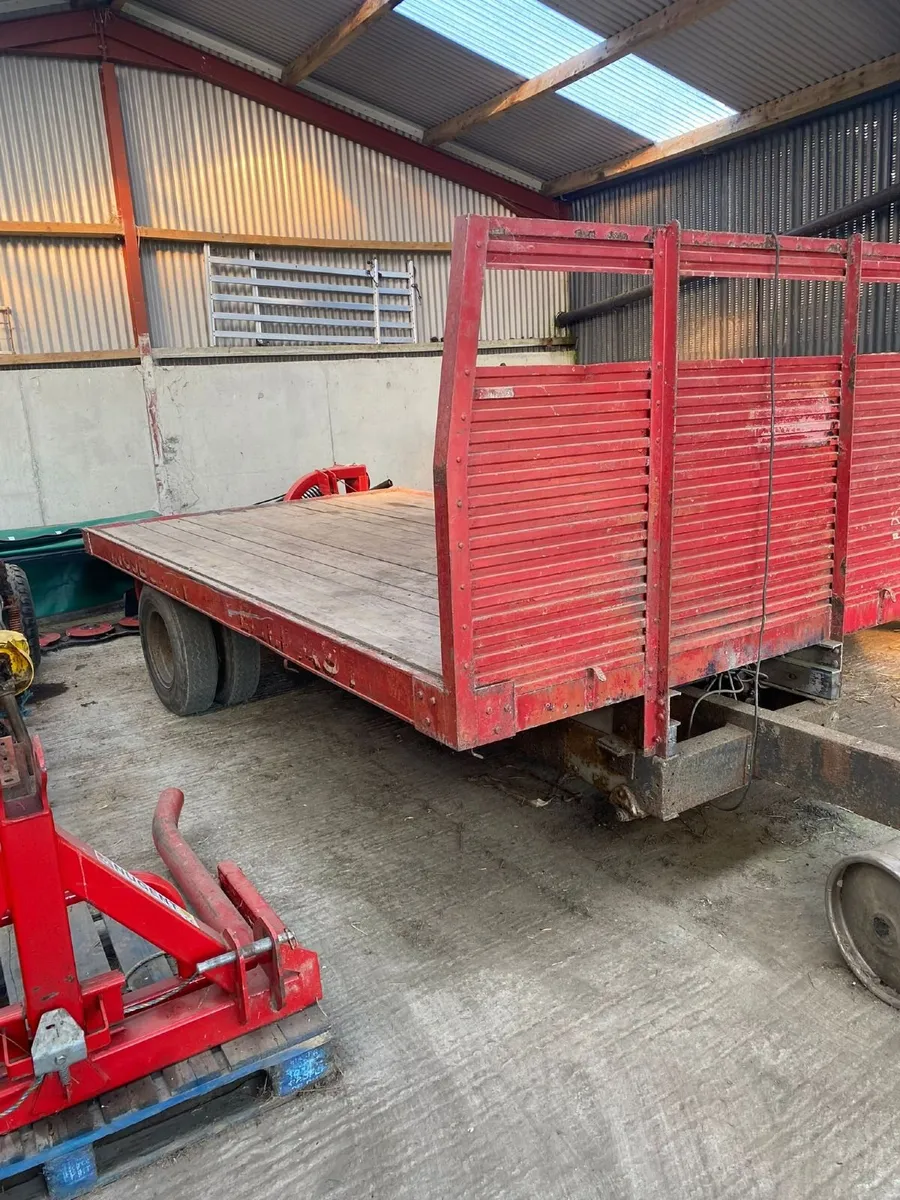 Flat bed trailer - Image 2
