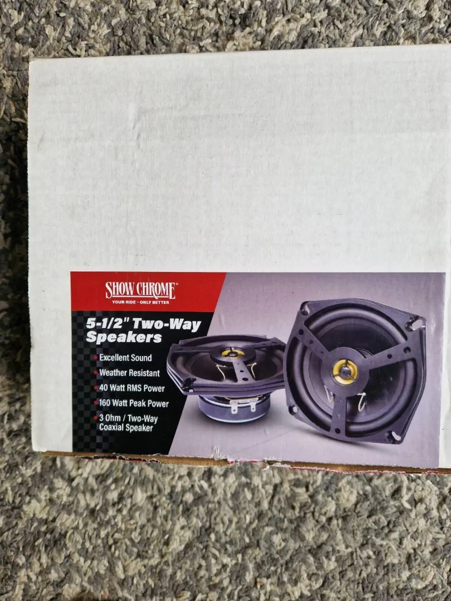 Honda Goldwing showchrome 5 1/2 Inch front Speaker