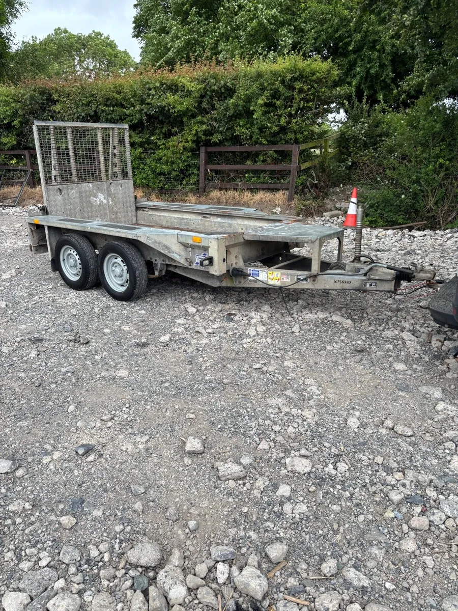 2018 Ifor Williams 8x4’2 Plant trailer - Image 1