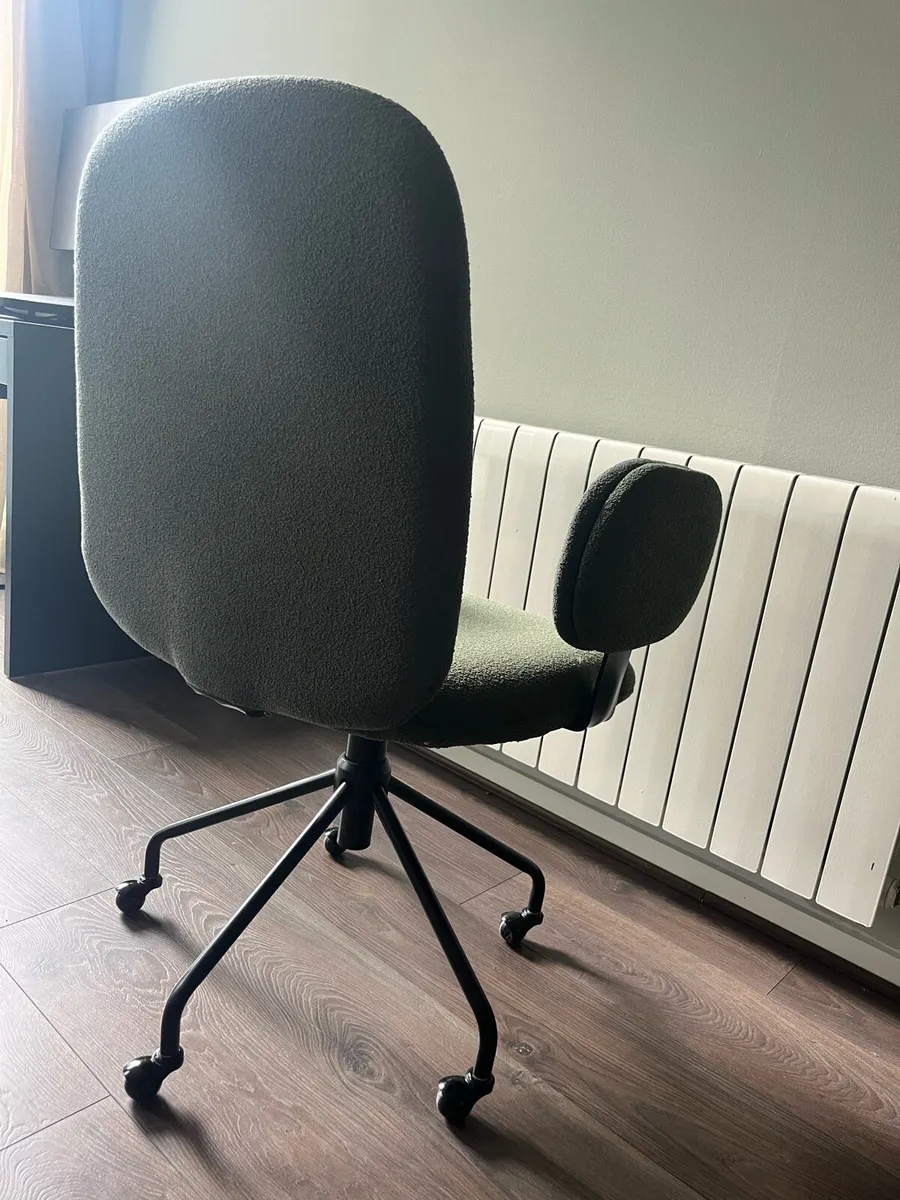 Bouclé Desk Chair - Image 2