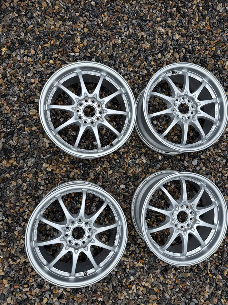 Rays CE28N like new 17” 7.5J 5x114.3 - Image 2