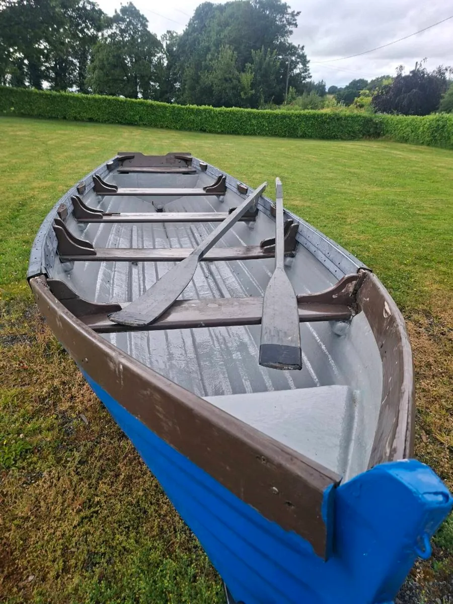Fishing boat and trailer also 10hp outboard - Image 3