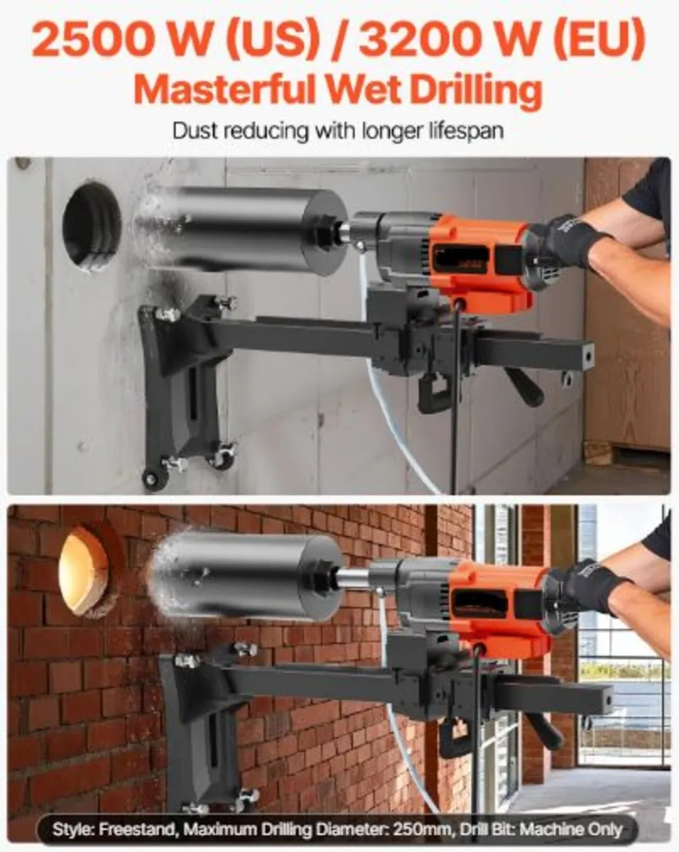 Diamond Core Drill Machine Concrete Core Drill Rig - Image 2