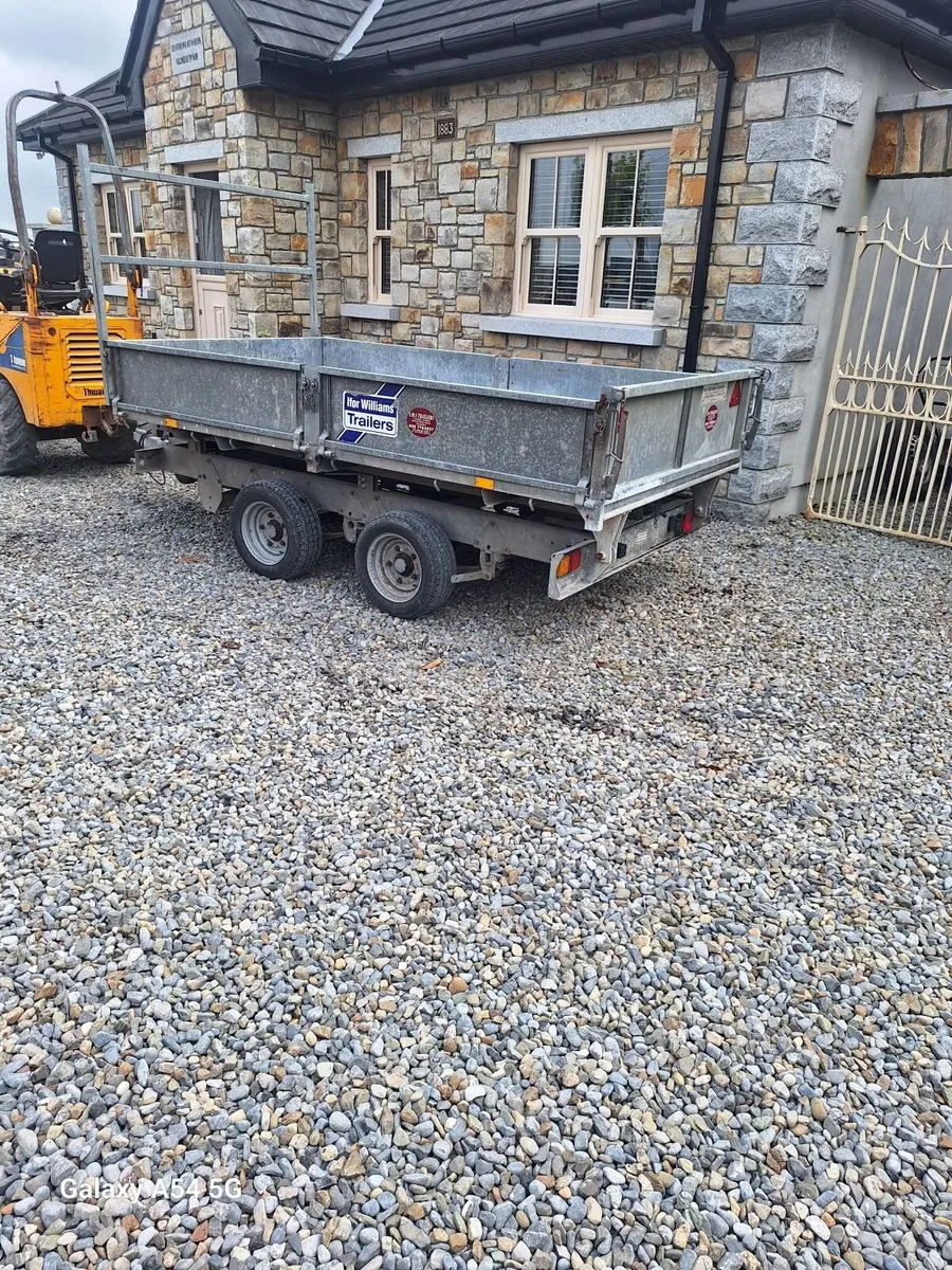 Ifor Williams Tipper trailer 10ft x 5.6ft - Image 2