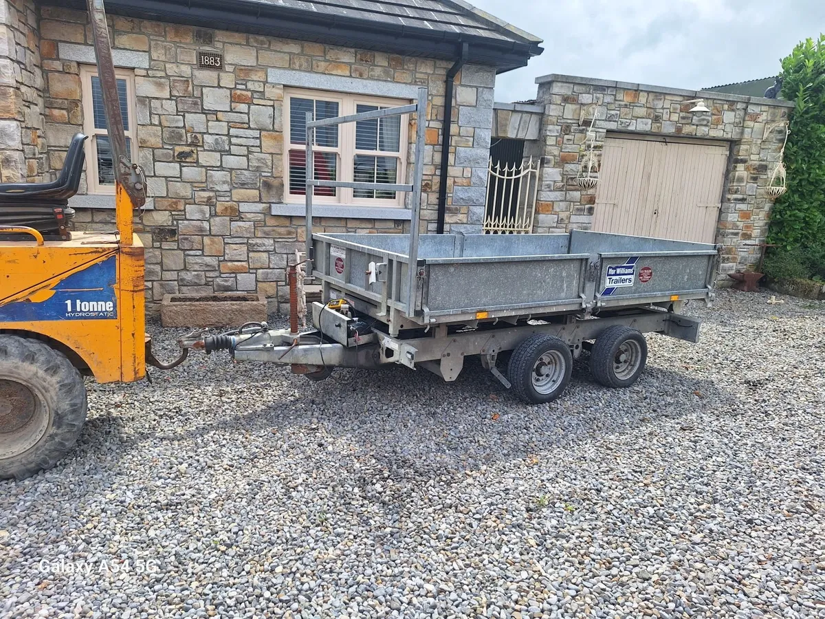 Ifor Williams Tipper trailer 10ft x 5.6ft - Image 3