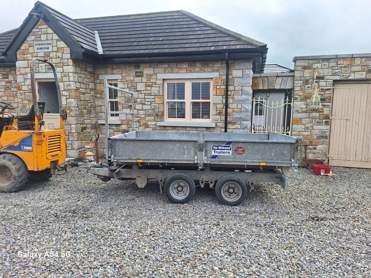 Ifor Williams Tipper trailer 10ft x 5.6ft - Image 4