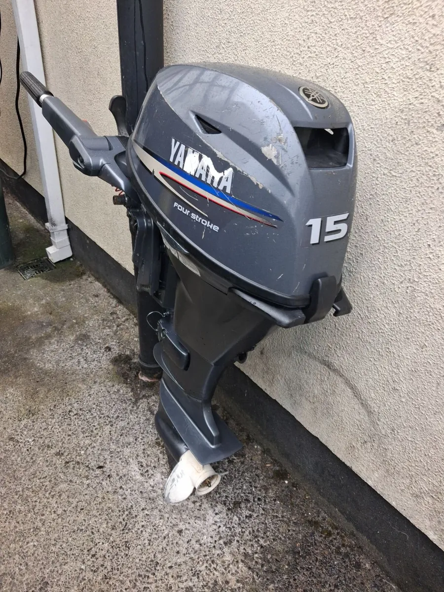 4-stroke outboard YAMAHA-15 hp - Image 2