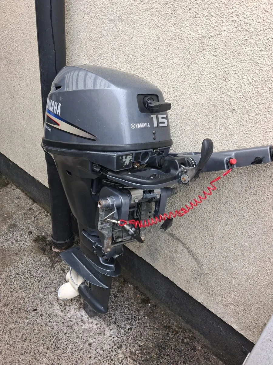 4-stroke outboard YAMAHA-15 hp - Image 3