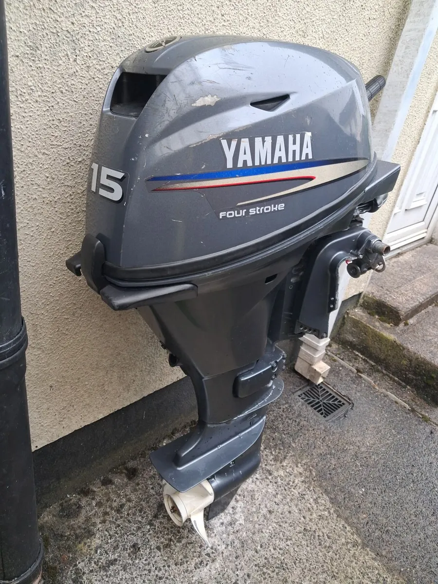 4-stroke outboard YAMAHA-15 hp - Image 4