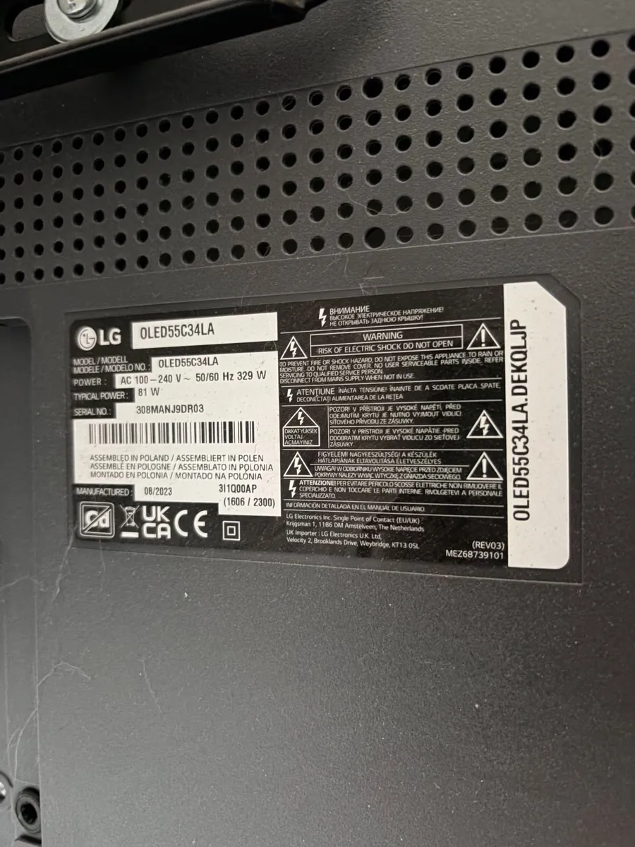 📺 LG C3 55" 4K Smart OLED TV (OLED55C34LA) - Image 3