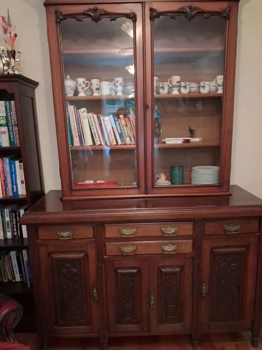 Antique Bookcase - Image 1
