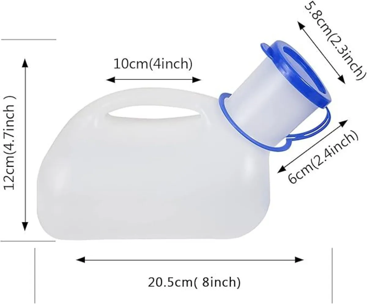 Urinal Unisex Portable Travel Toilet Bottle Set - Image 4