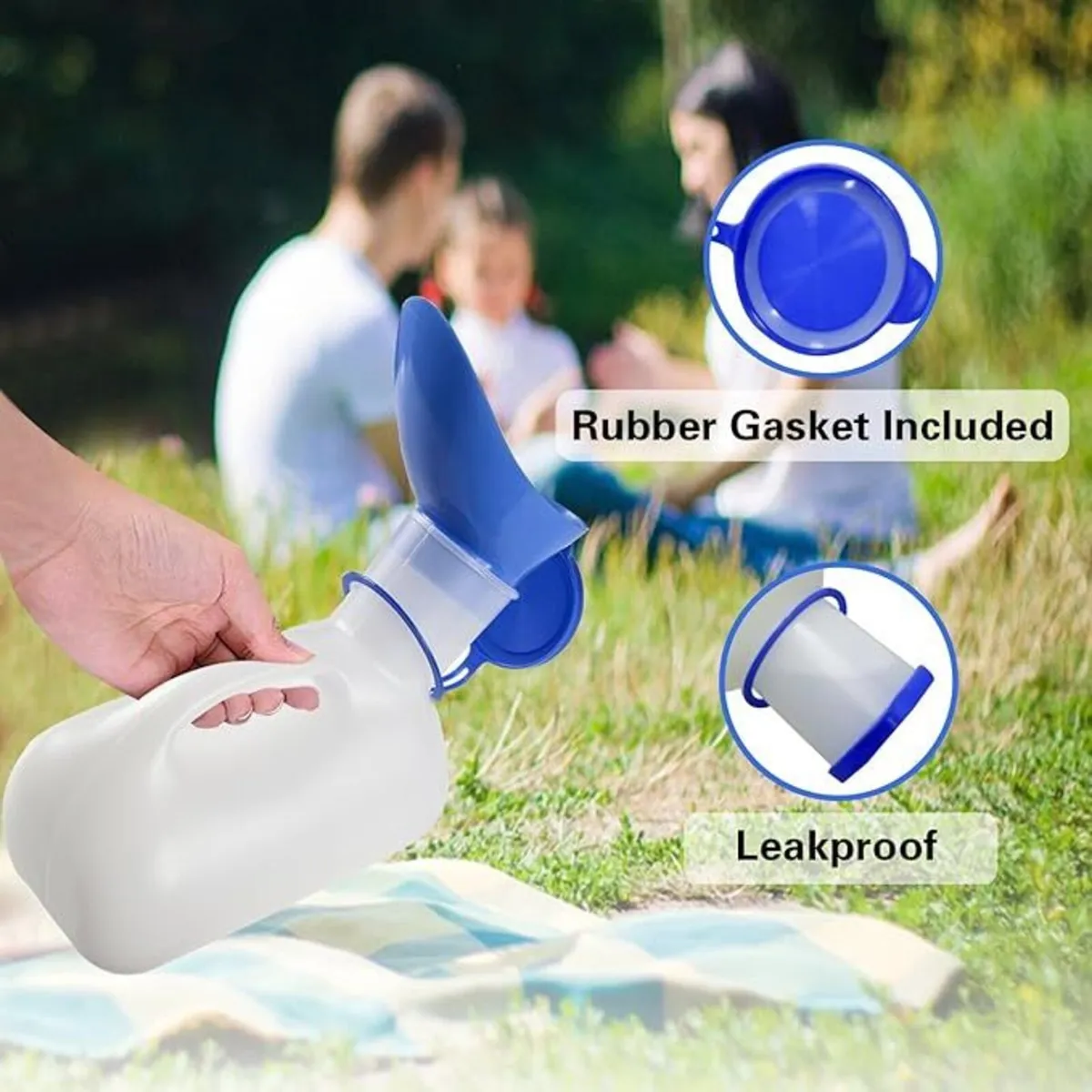 Urinal Unisex Portable Travel Toilet Bottle Set - Image 3