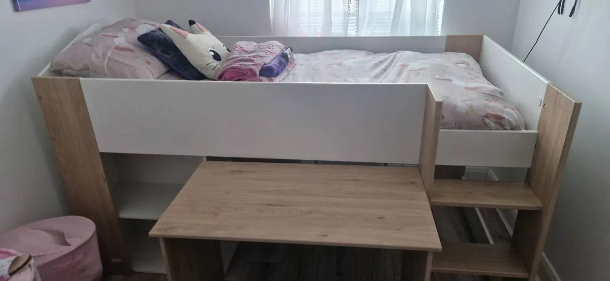 Mid sleeper with pull out desk - Image 2