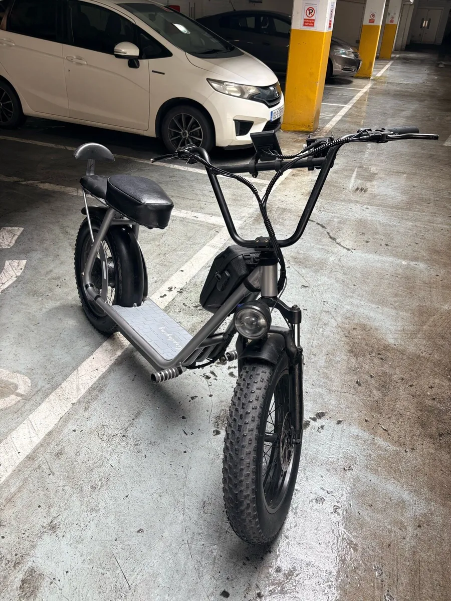 Electric Fat Bike (Scooter Style) - Galway - Image 1