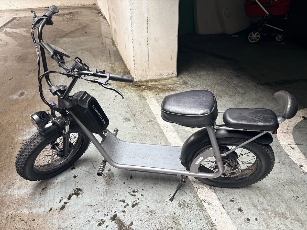 Electric Fat Bike (Scooter Style) - Galway - Image 4