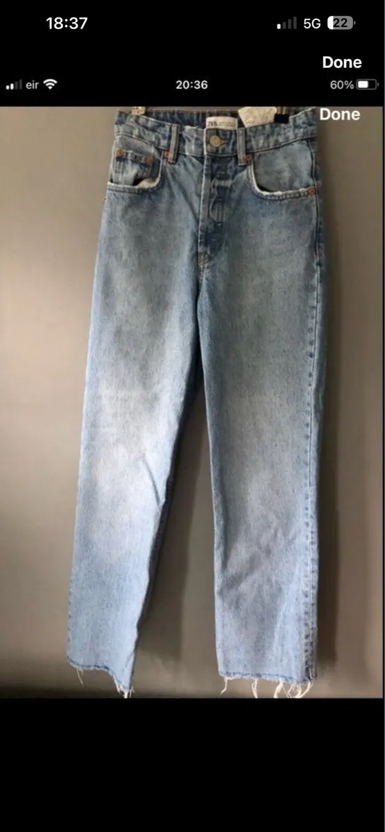 Ladies Zara jeans size 8 €10 - Image 1