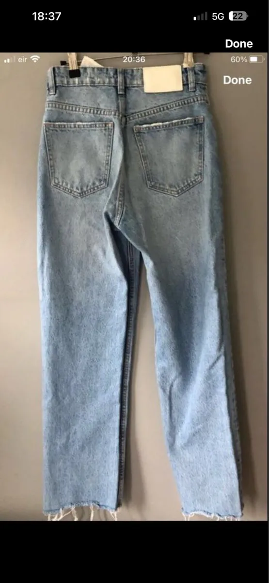 Ladies Zara jeans size 8 €10 - Image 2