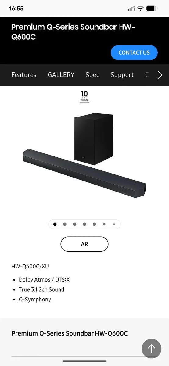 Samsung  HW-Q600C/XU speaker - Image 1
